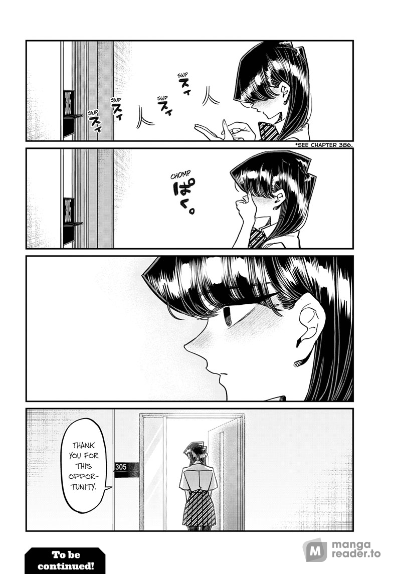 Komi Can’t Communicate, Chapter 407 image 19